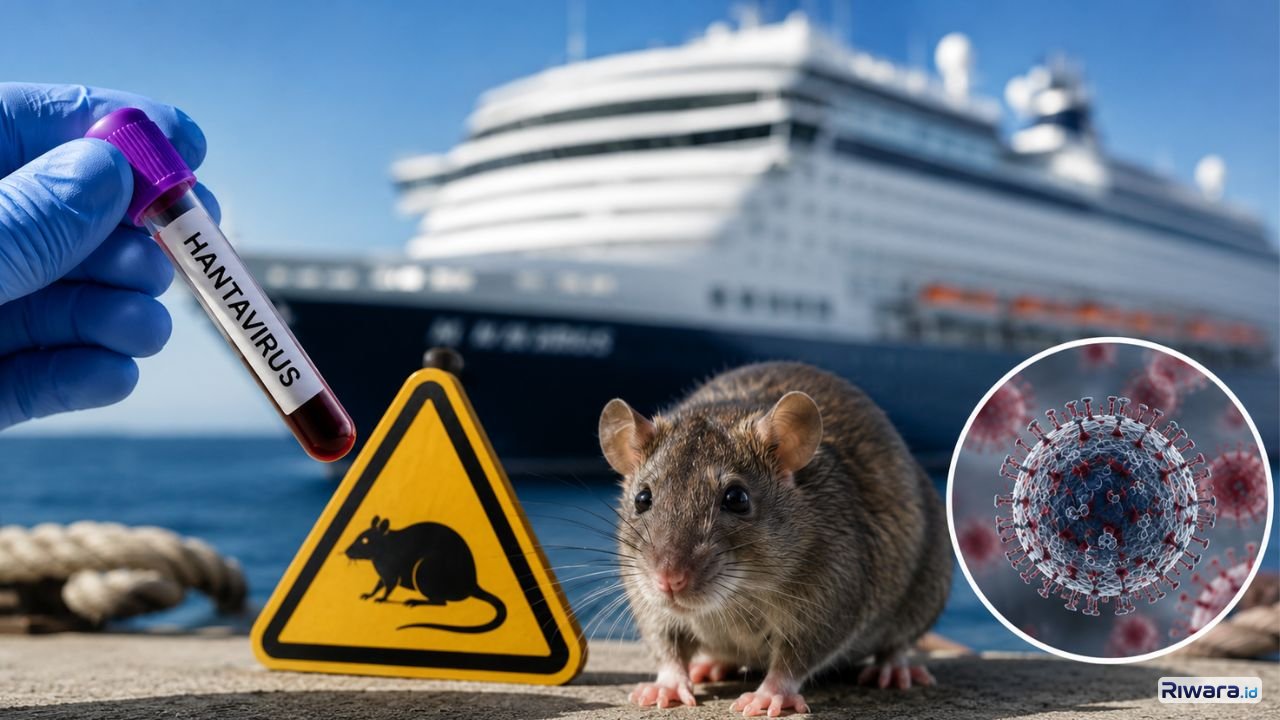 Ilustrasi Hantavirus di kapal pesiar MV Hondius WHO mengimbau masyarakat meningkatkan kewaspadaan terhadap penyebaran virus dari hewan pengerat dengan menjaga kebersihan lingkungan dan menghindari paparan kotoran tikus